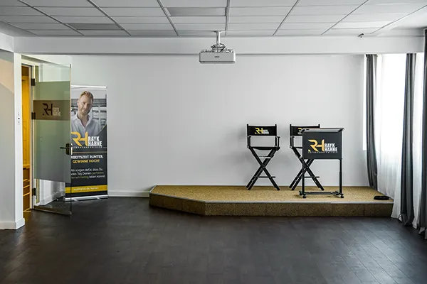 Raum, in dem Workshops stattfinden